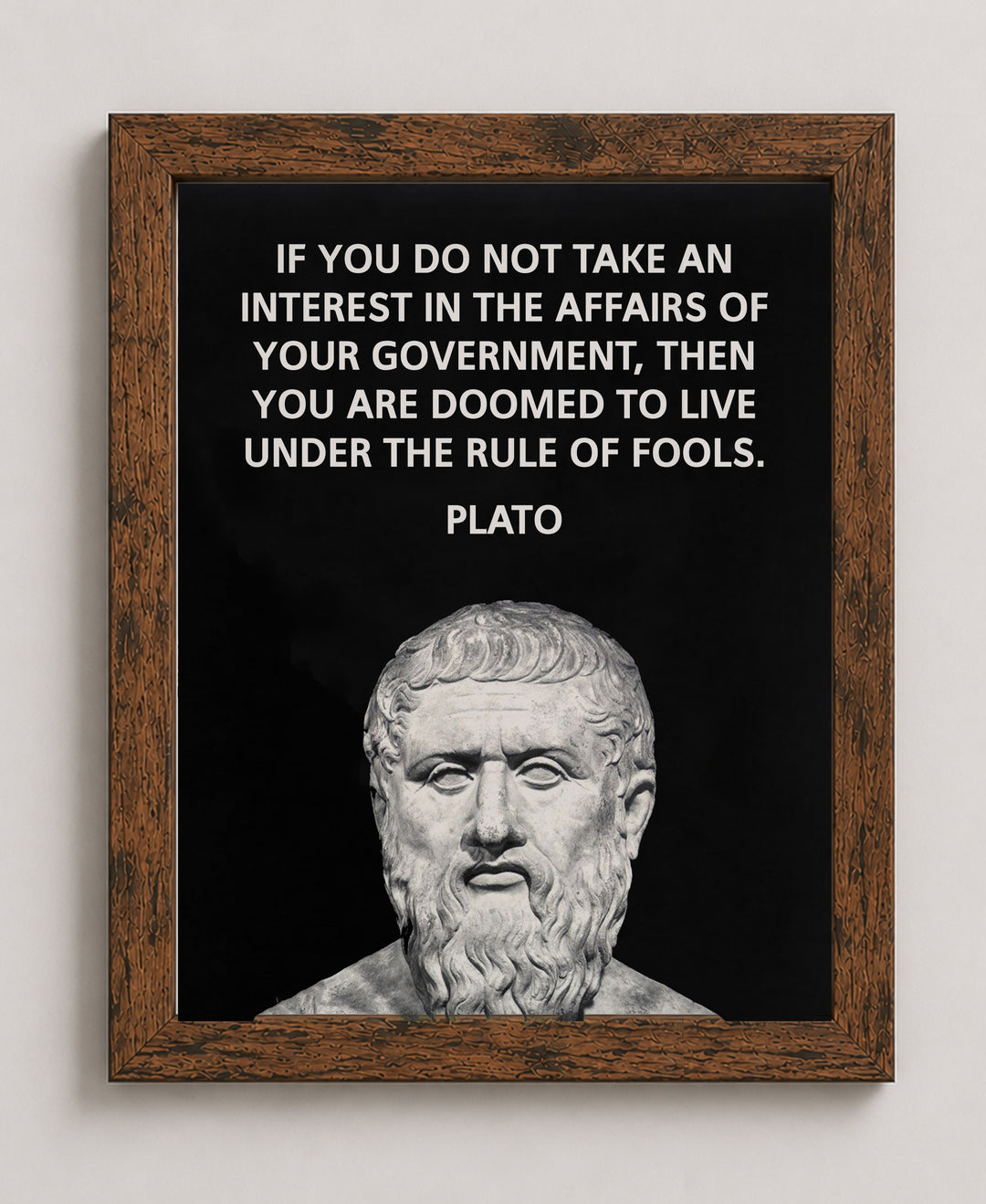 Take Interest in Your Government Patriotic Wall Art
