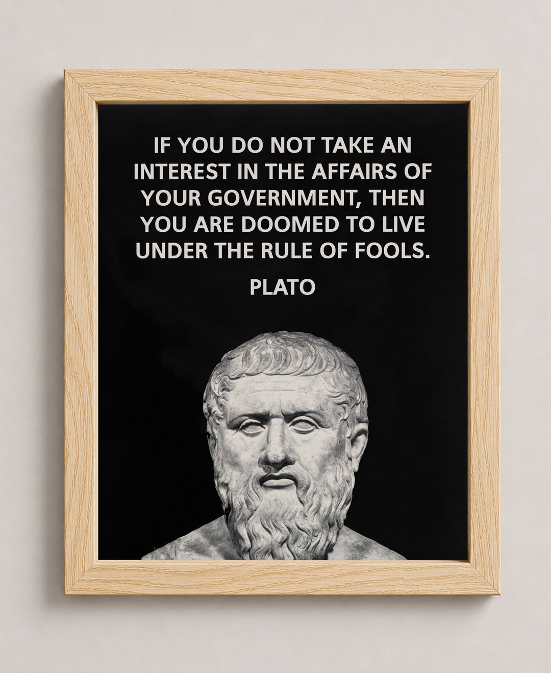 Take Interest in Your Government Patriotic Wall Art