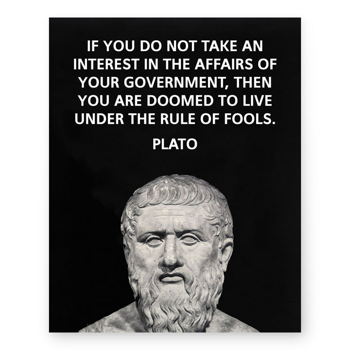 Take Interest in Your Government Patriotic Wall Art