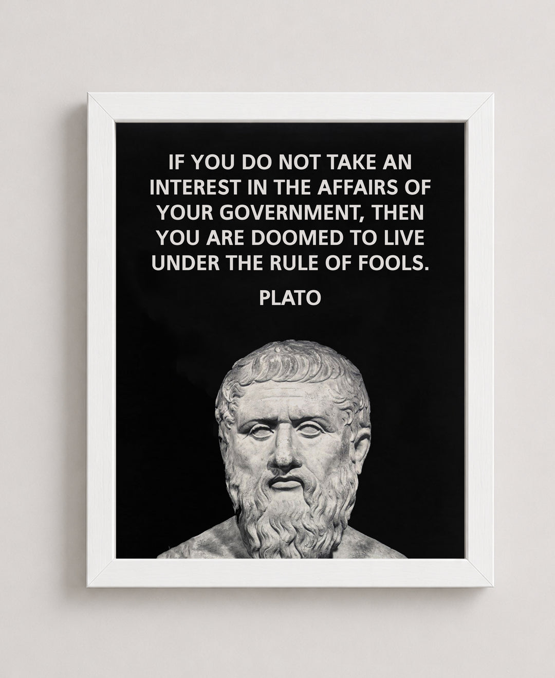 Take Interest in Your Government Patriotic Wall Art