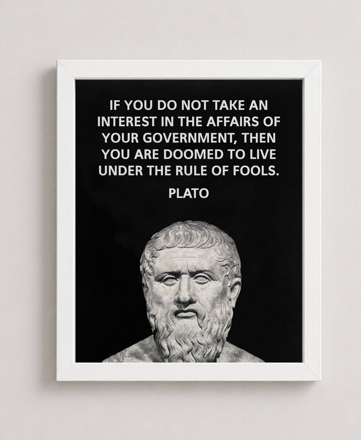 Take Interest in Your Government Patriotic Wall Art