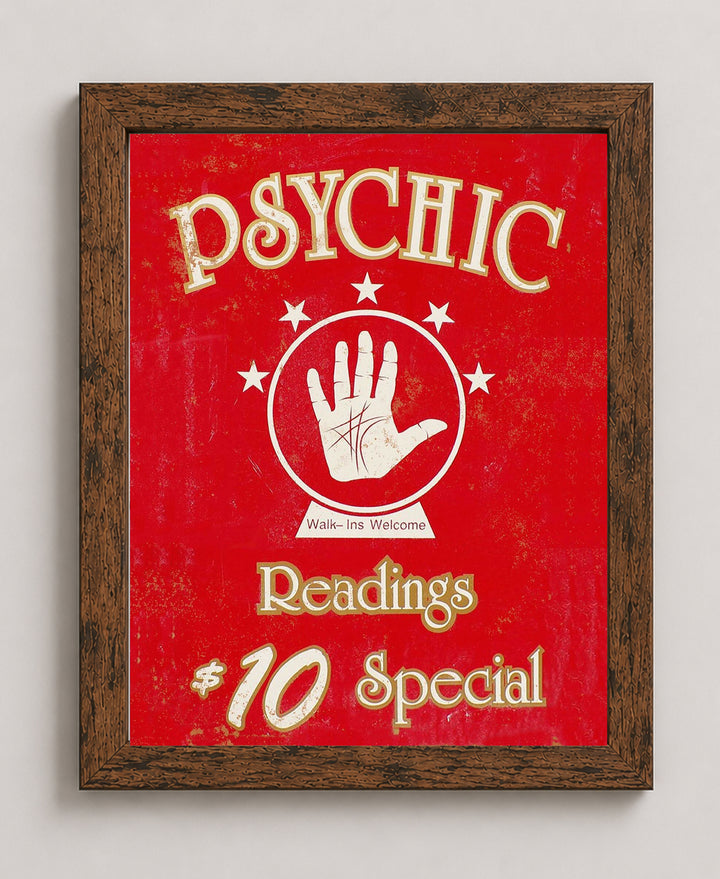 Psychic Readings 10 Special Inspirational Wall Art