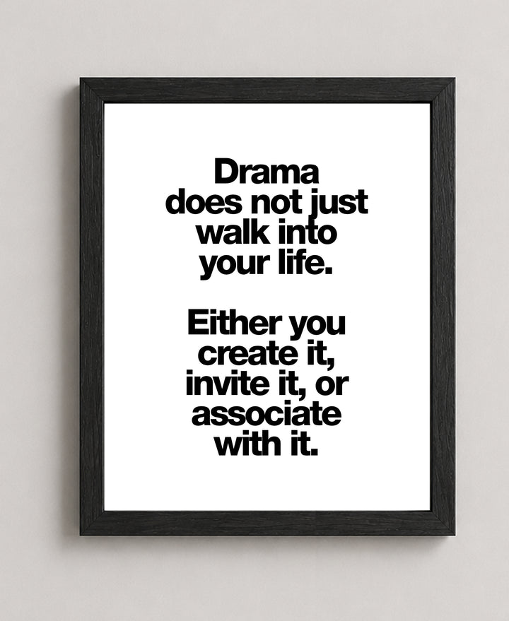 Drama Doesn&