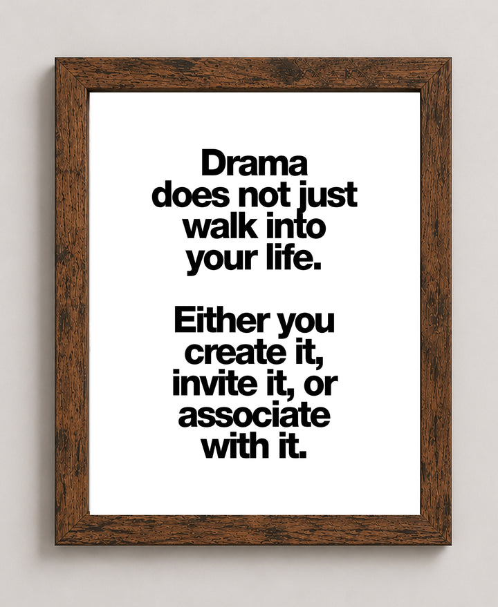 Drama Doesn&