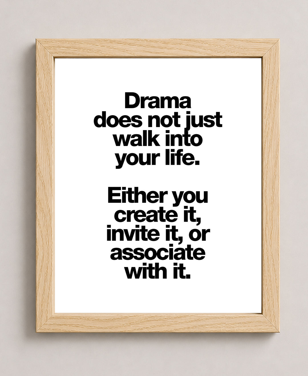 Drama Doesn&