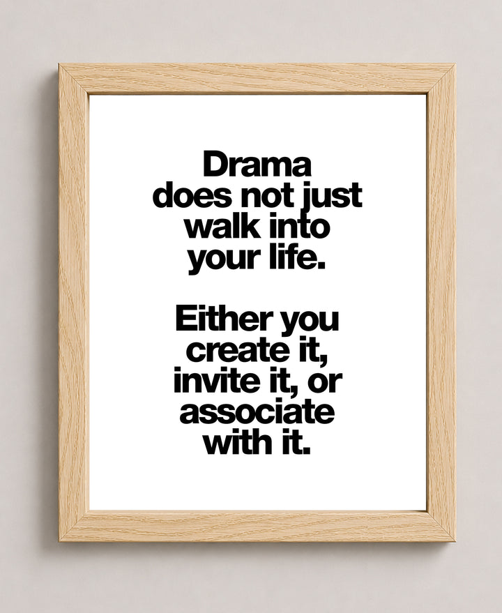 Drama Doesn&