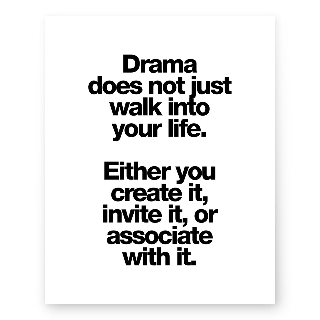 Drama Doesn&