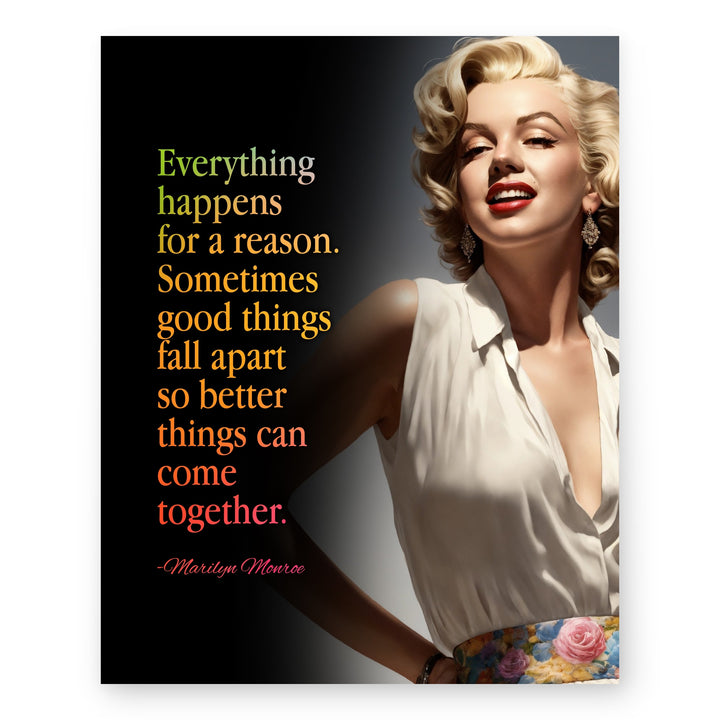 Everything Happens For Reason Family Inspirational Wall Art