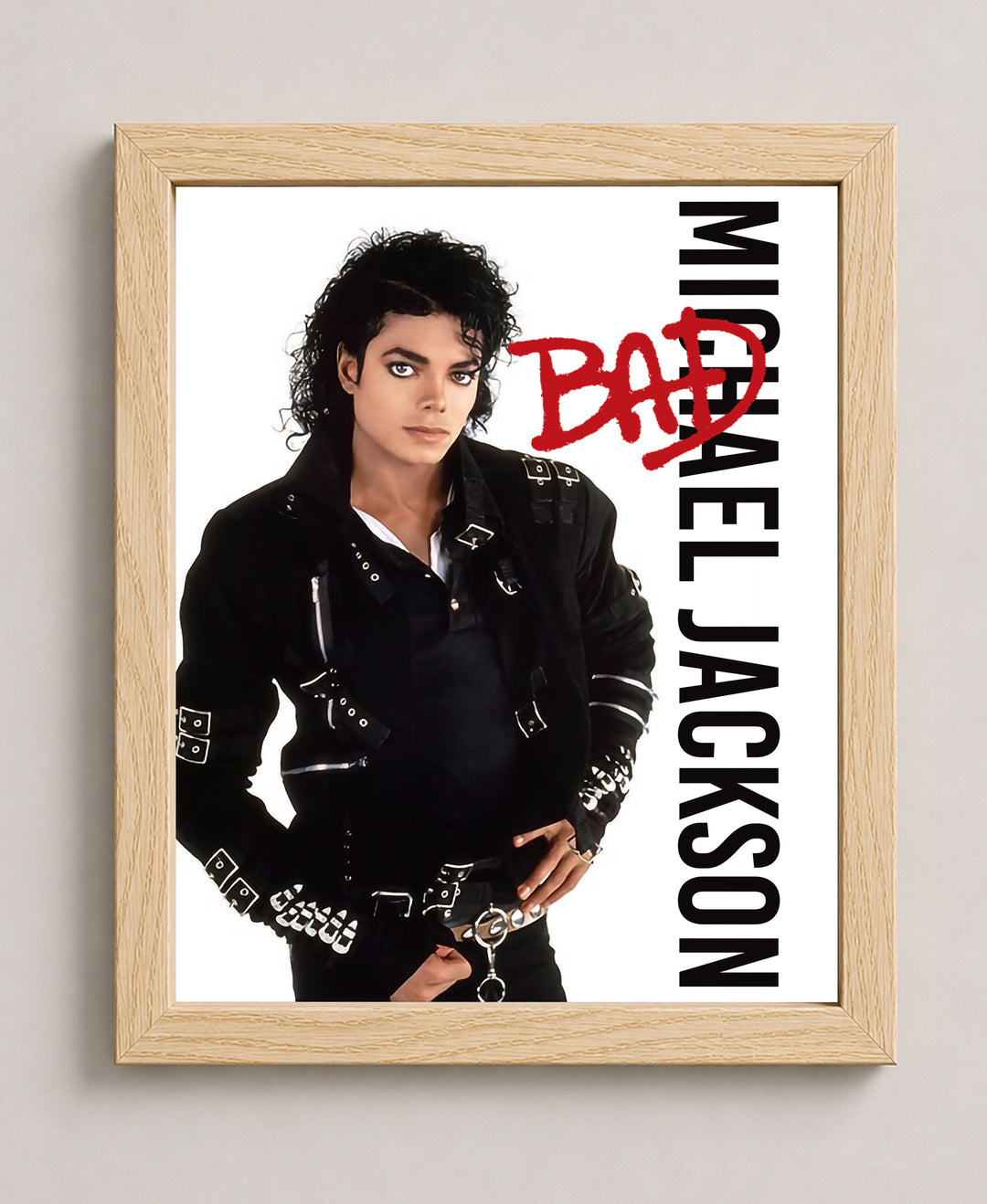 80s Pop Music Album Cover Wall Art