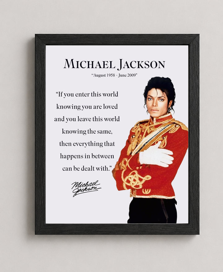 If You Enter This World Knowing You Are Loved Music Wall Art