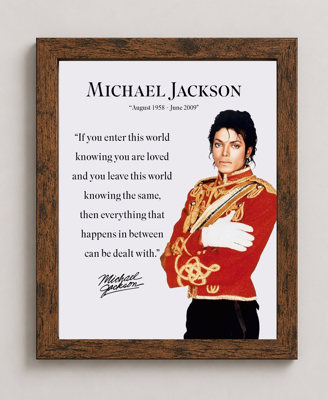 If You Enter This World Knowing You Are Loved Music Wall Art