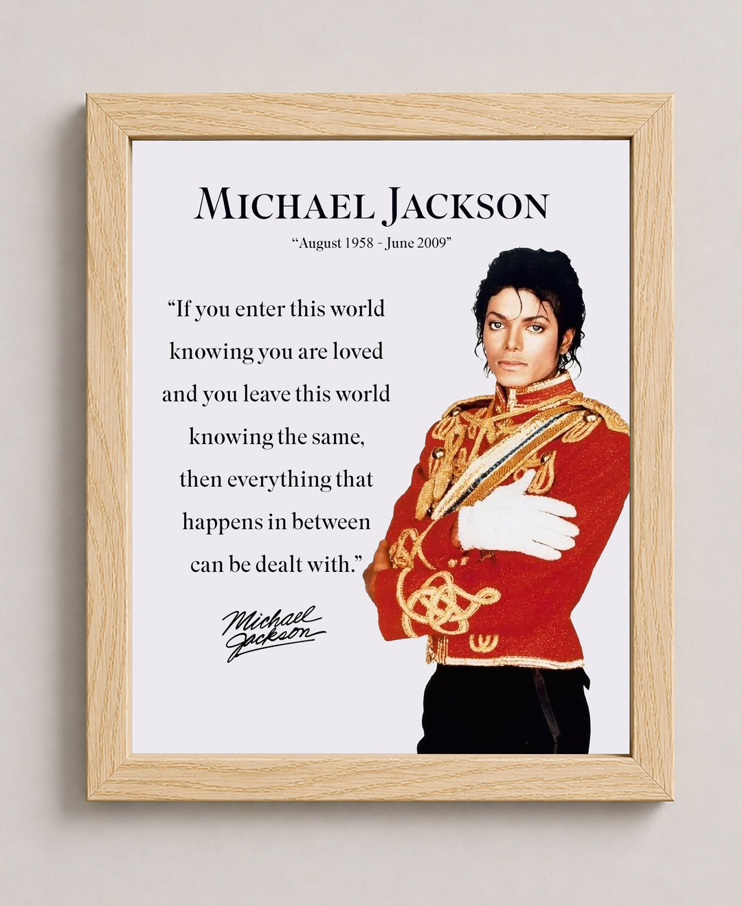 If You Enter This World Knowing You Are Loved Music Wall Art
