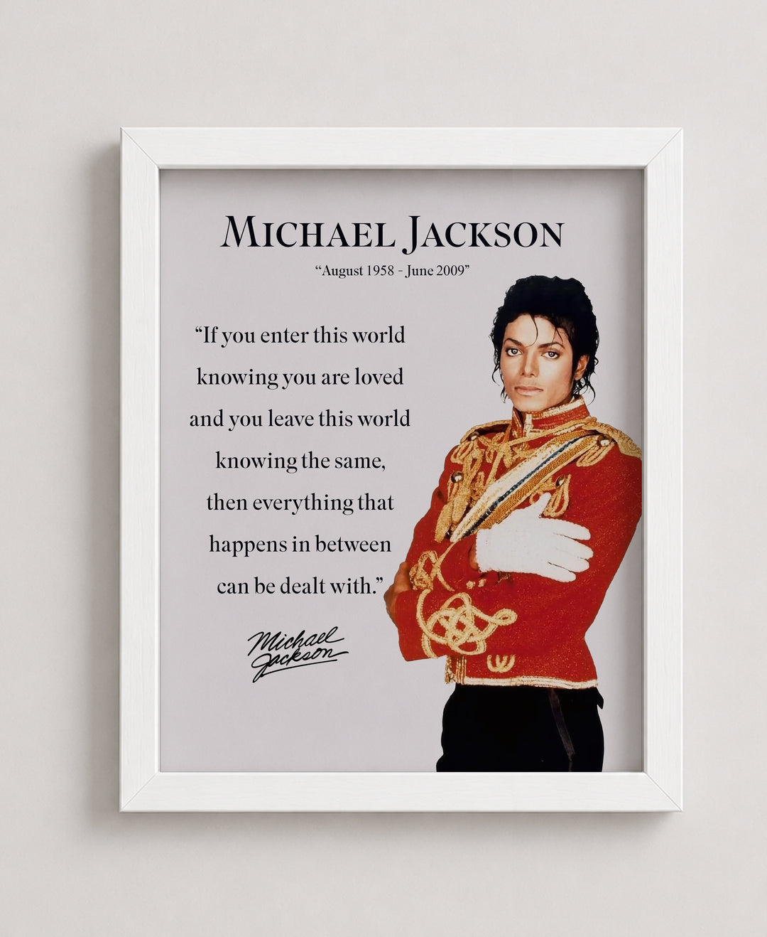If You Enter This World Knowing You Are Loved Music Wall Art