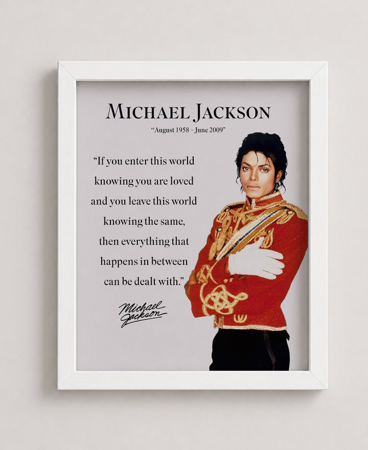 If You Enter This World Knowing You Are Loved Music Wall Art