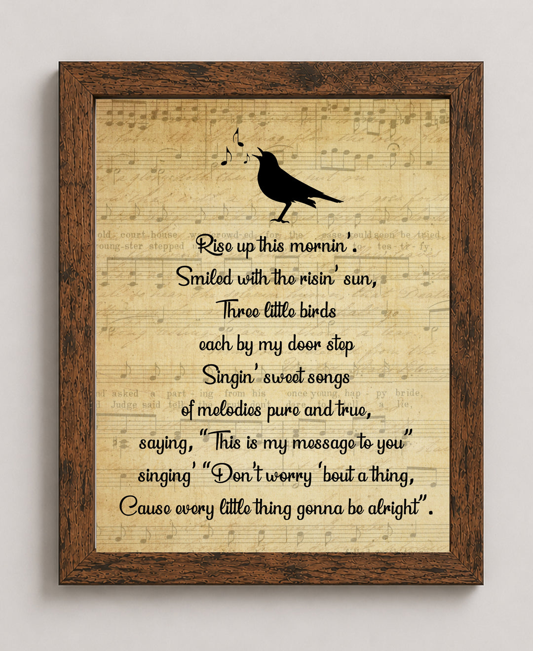 Lyric Music Wall Art