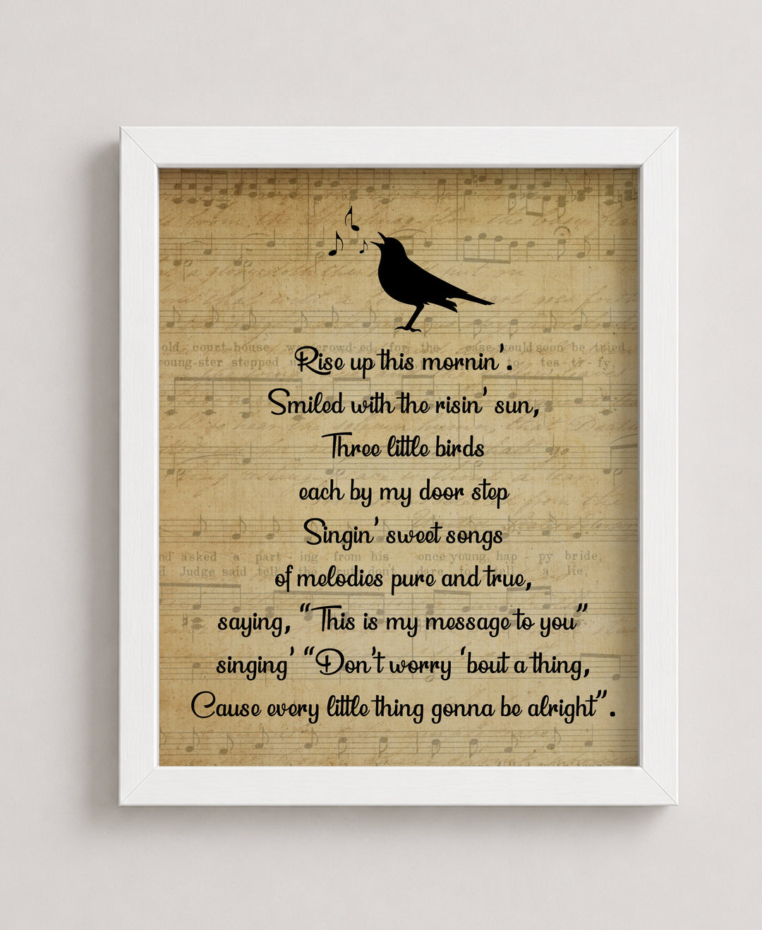 Lyric Music Wall Art