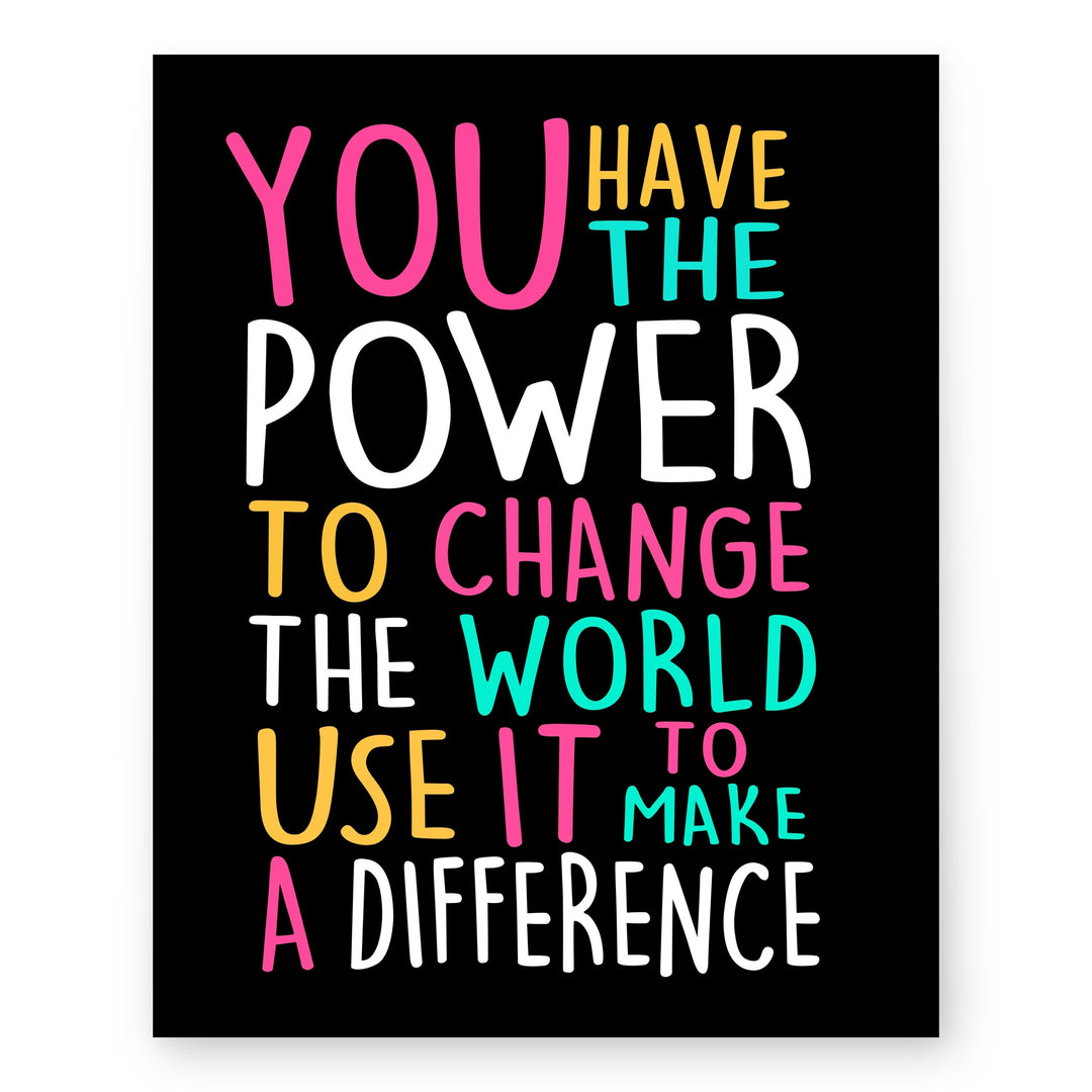 You Have The Power Inspirational Wall Art
