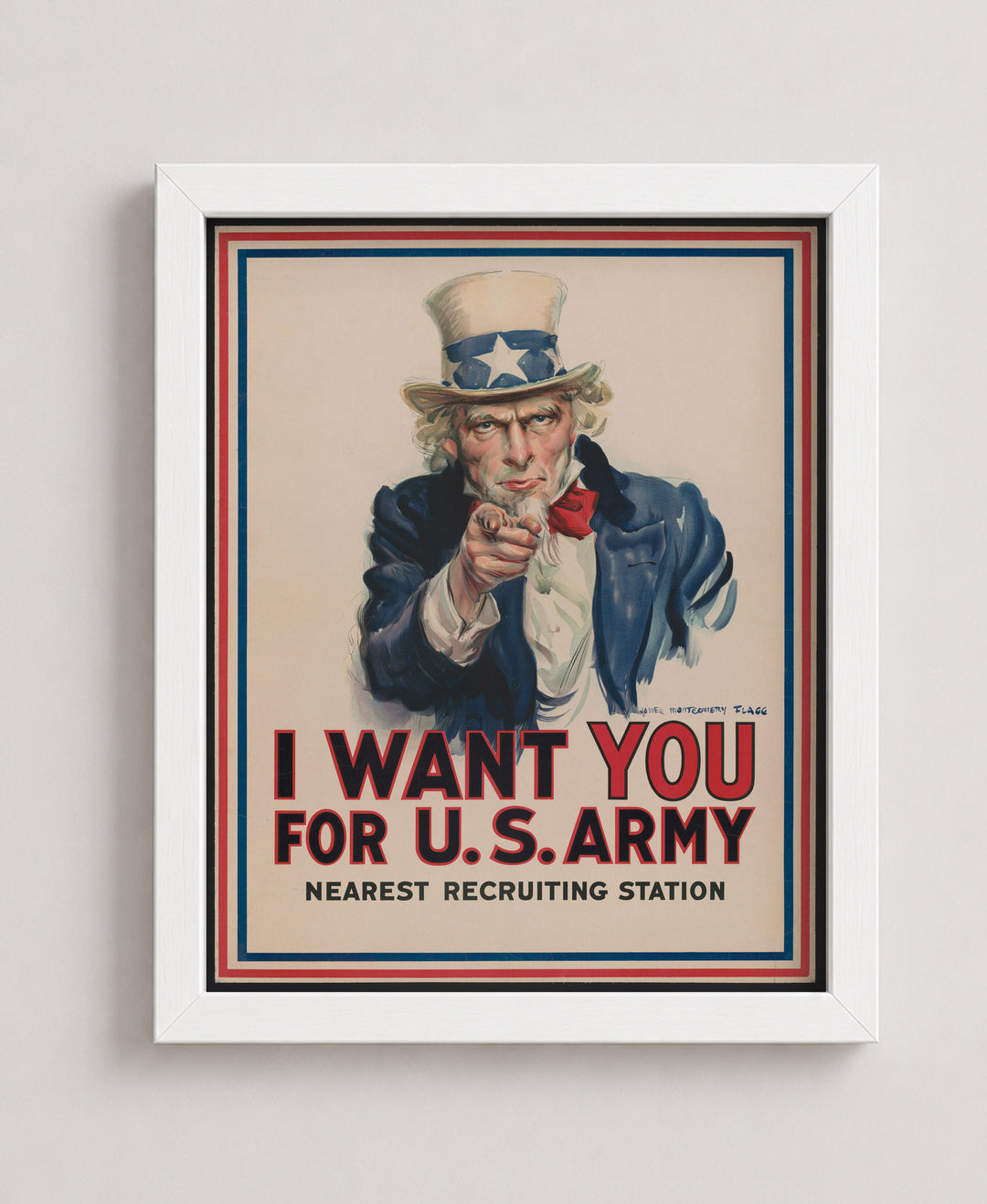 Uncle Sam I Want You For U S Military Wall Art