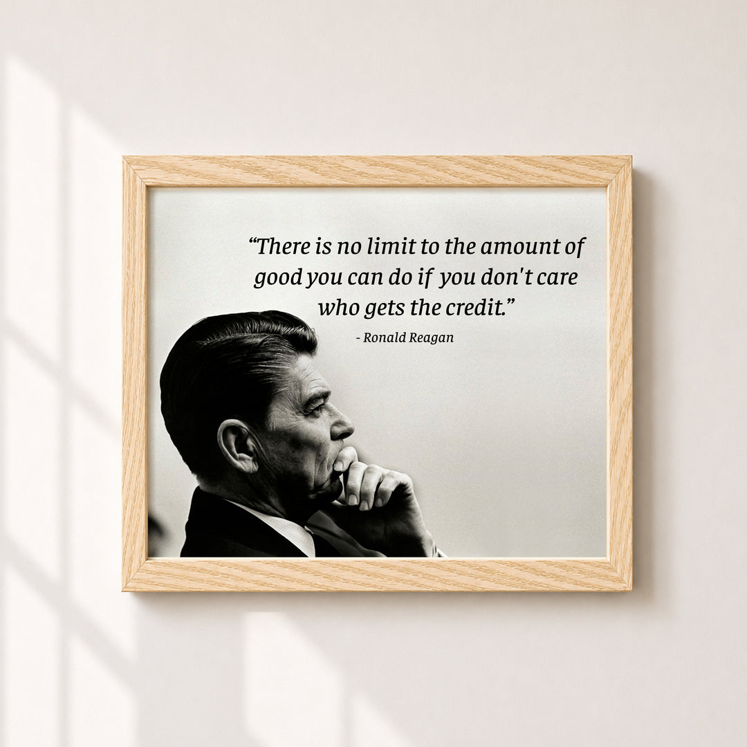 Ronald Reagan Patriotic Wall Art