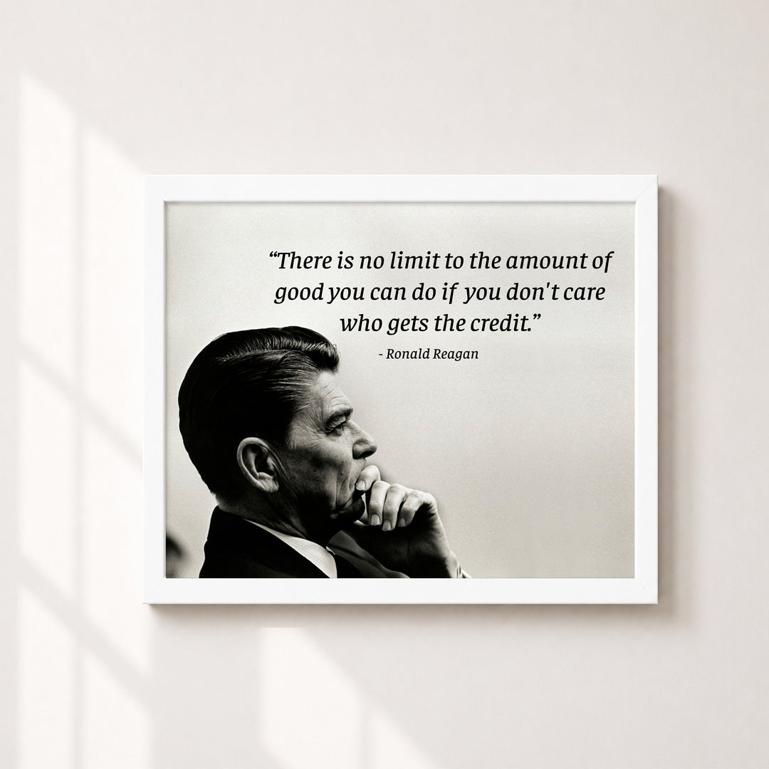 Ronald Reagan Patriotic Wall Art