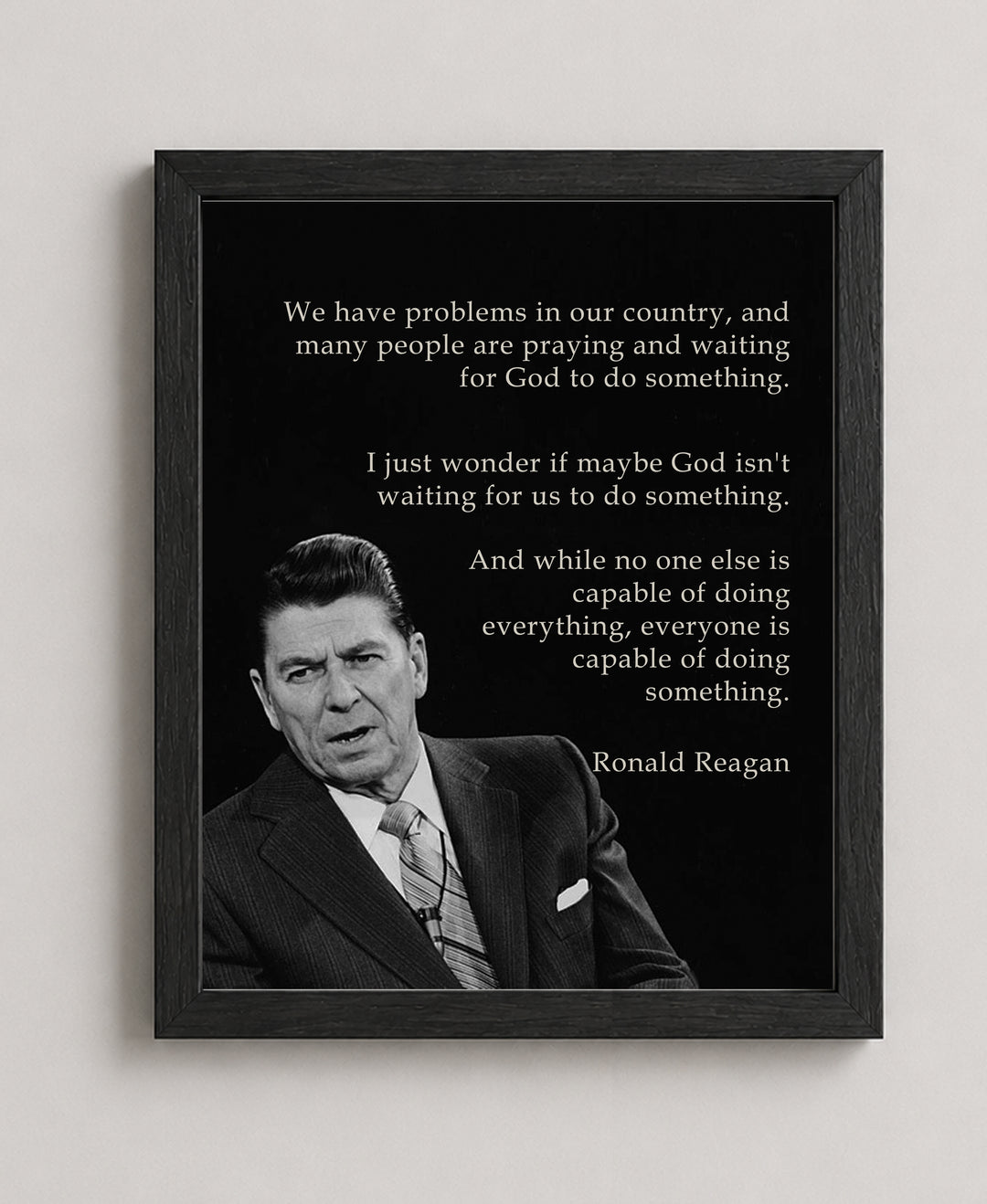Ronald Reagan Patriotic Wall Art