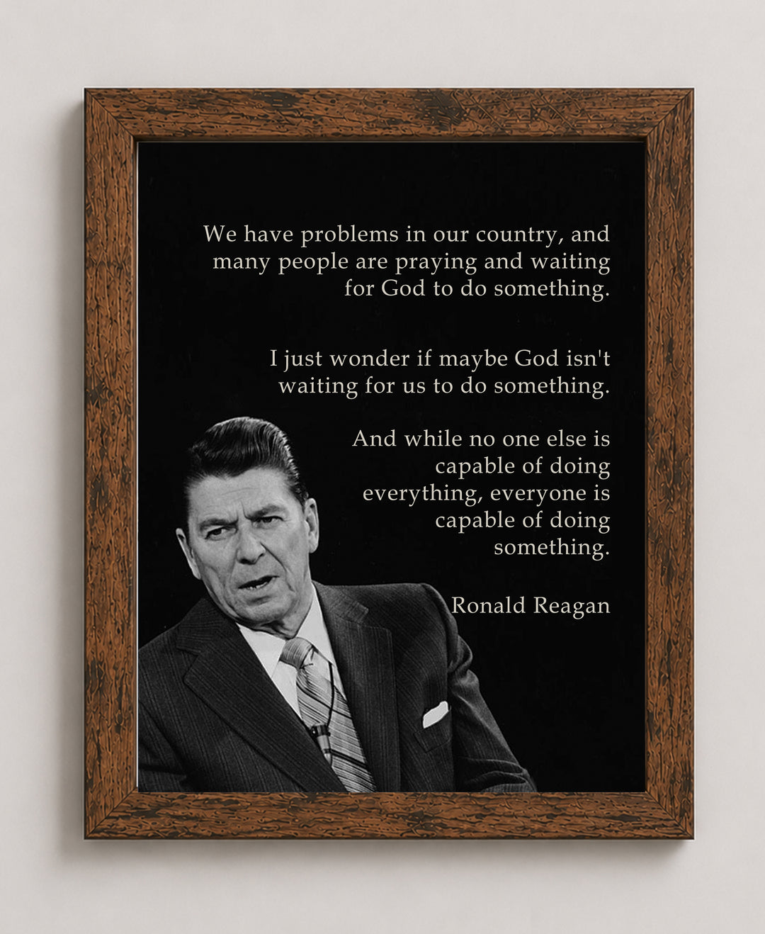 Ronald Reagan Patriotic Wall Art