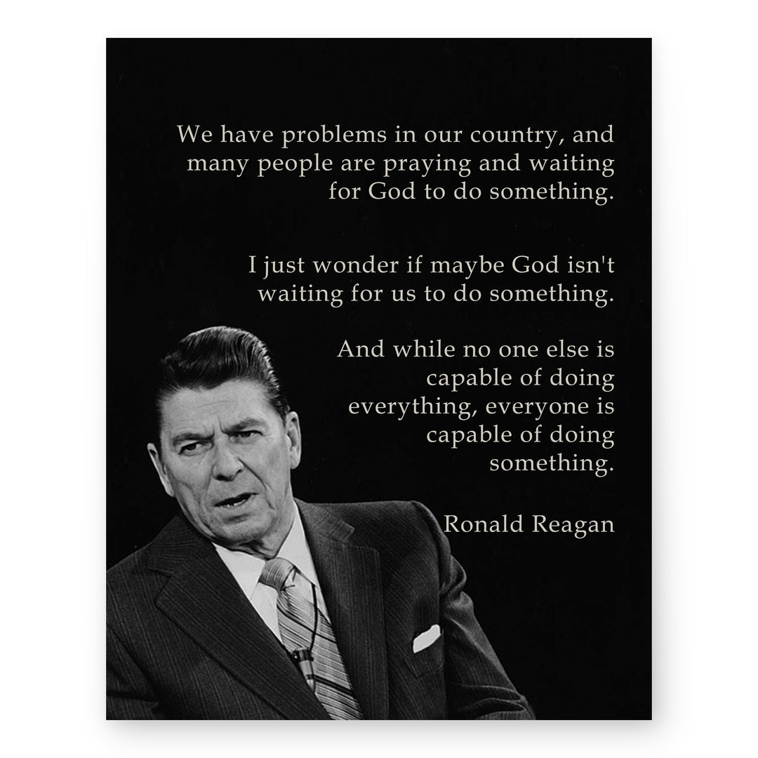 Ronald Reagan Patriotic Wall Art