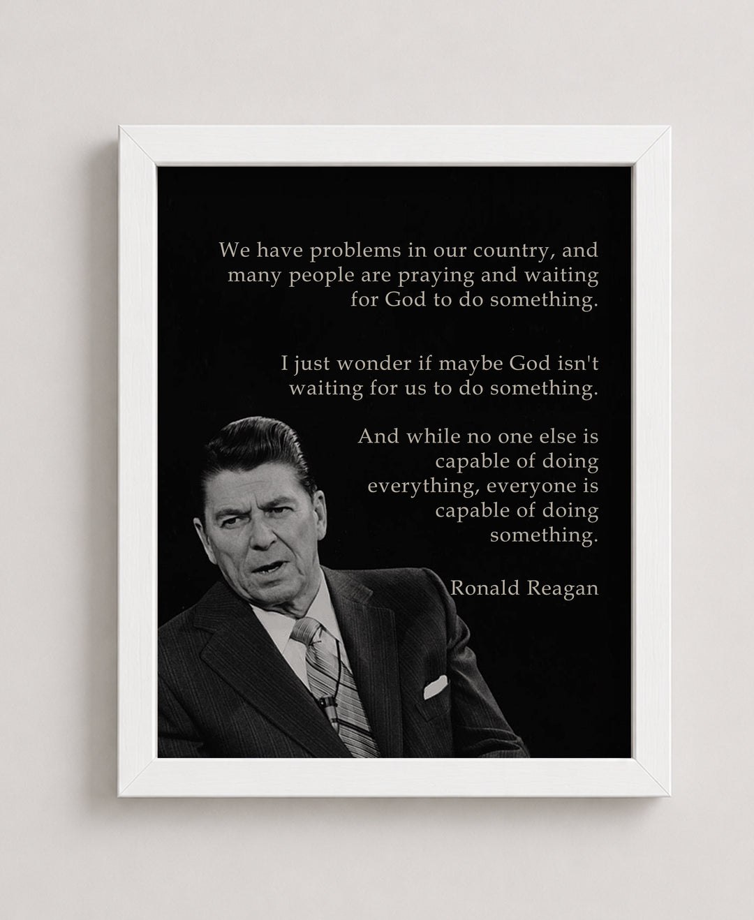 Ronald Reagan Patriotic Wall Art