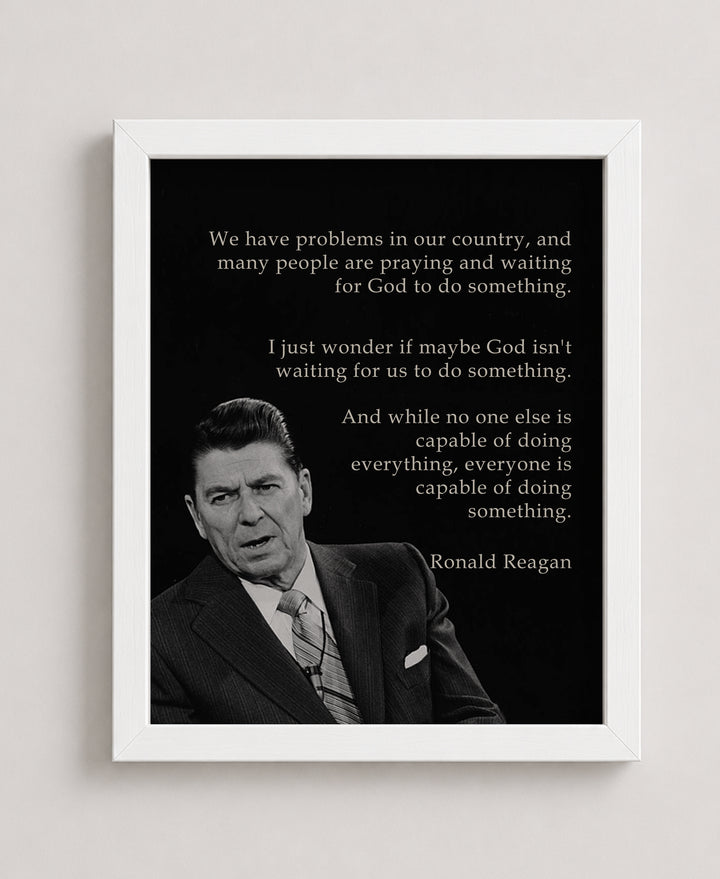 Ronald Reagan Patriotic Wall Art