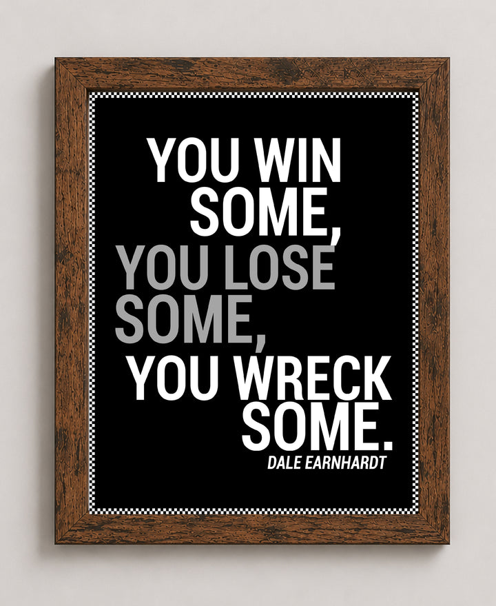 Man Cave &amp; Garage Inspirational Wall Art
