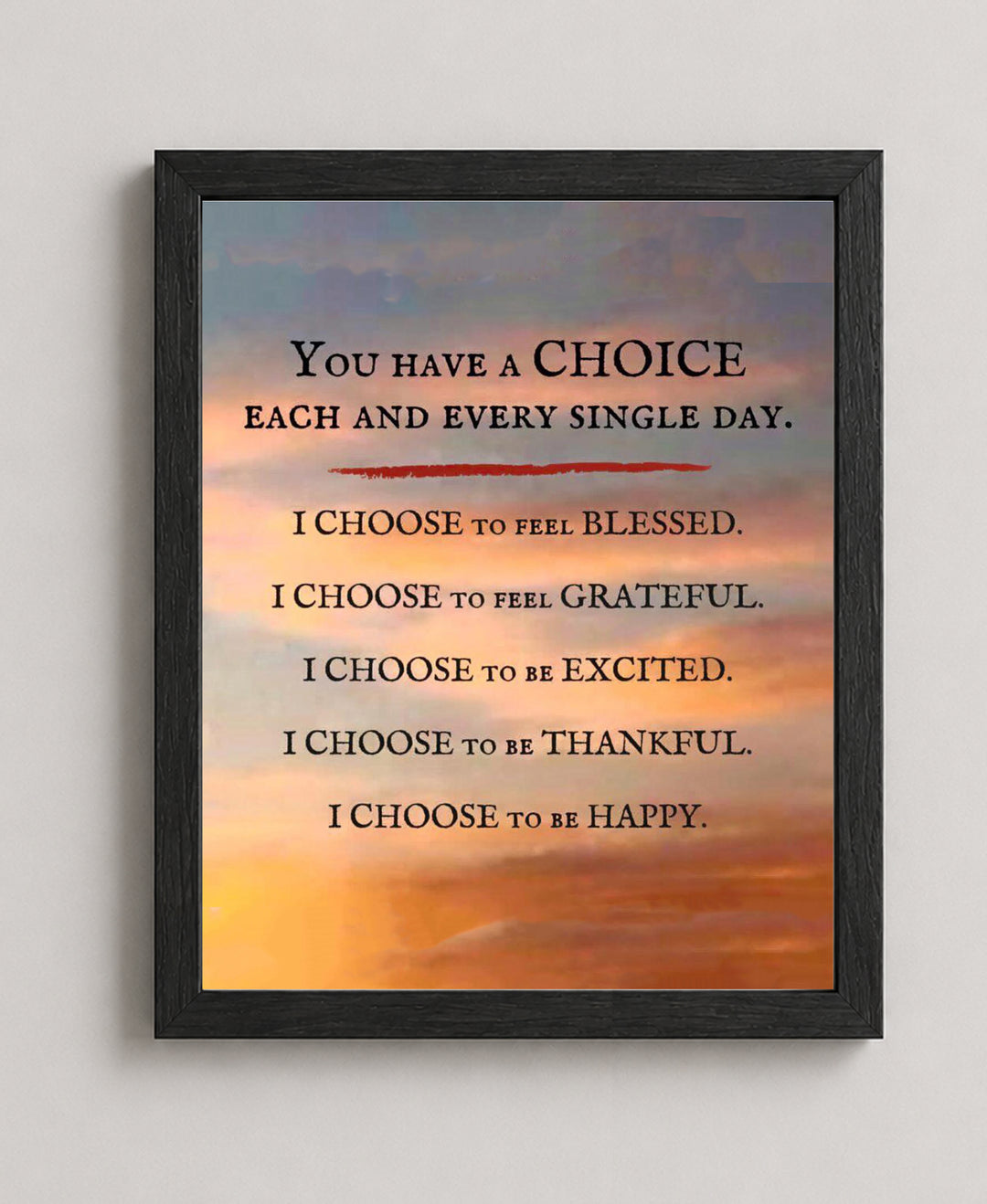 Yur Choi Inspirational Wall Art