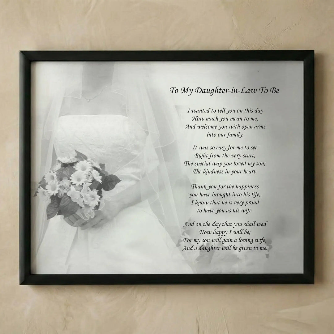 Daughter-in-law inspirational love wall decor print