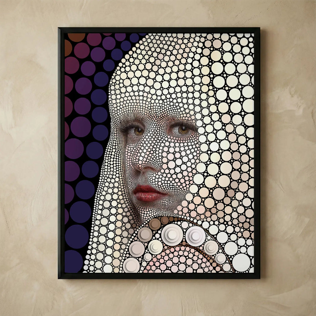 Lady GaGa pop music portrait wall art
