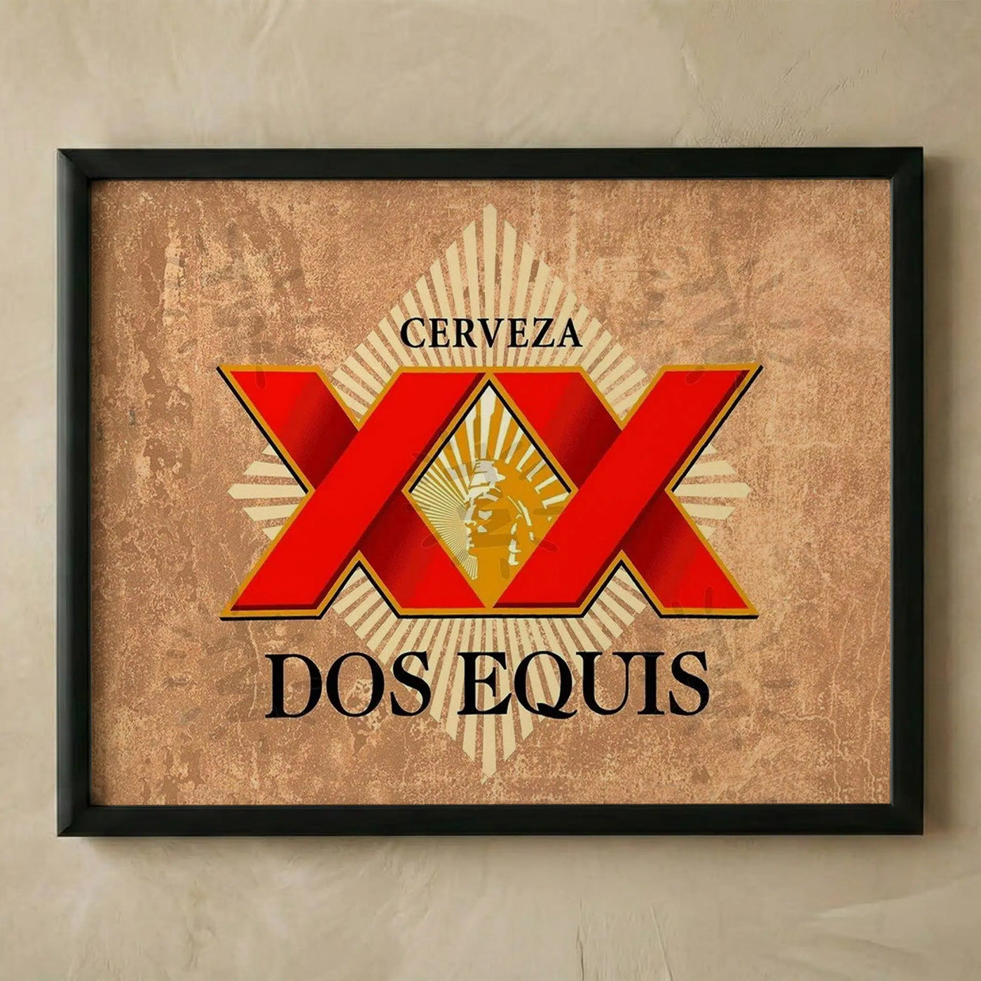 Dos Equis XX Beer Mexican wall art print