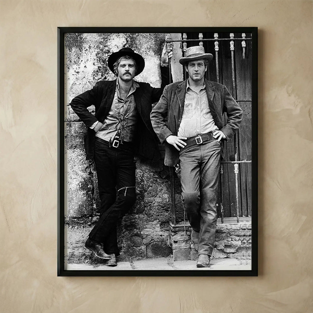 Butch Cassidy & Sundance Kid vintage movie poster print