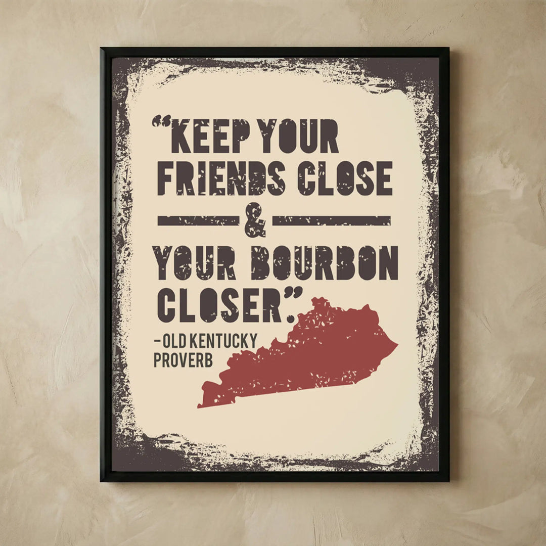 Old Kentucky Proverb funny scripture wall art