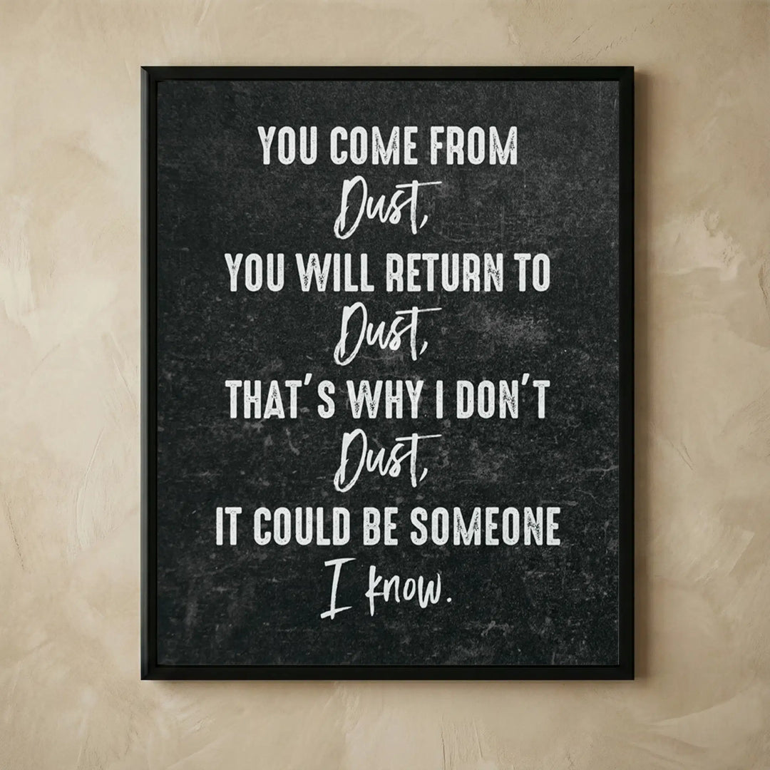 Funny farmhouse wall art print unframed