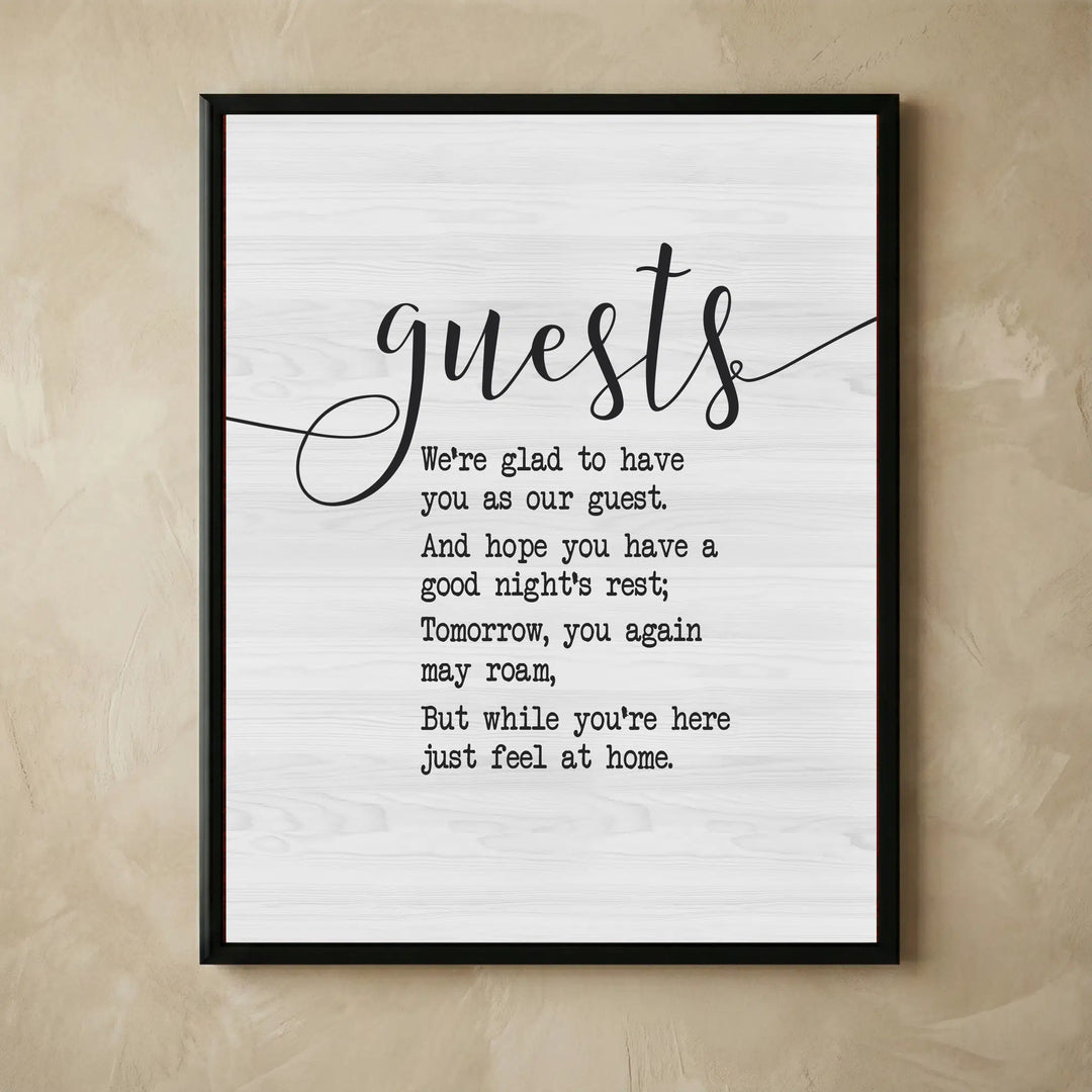 Welcome wall art print rustic farmhouse decor