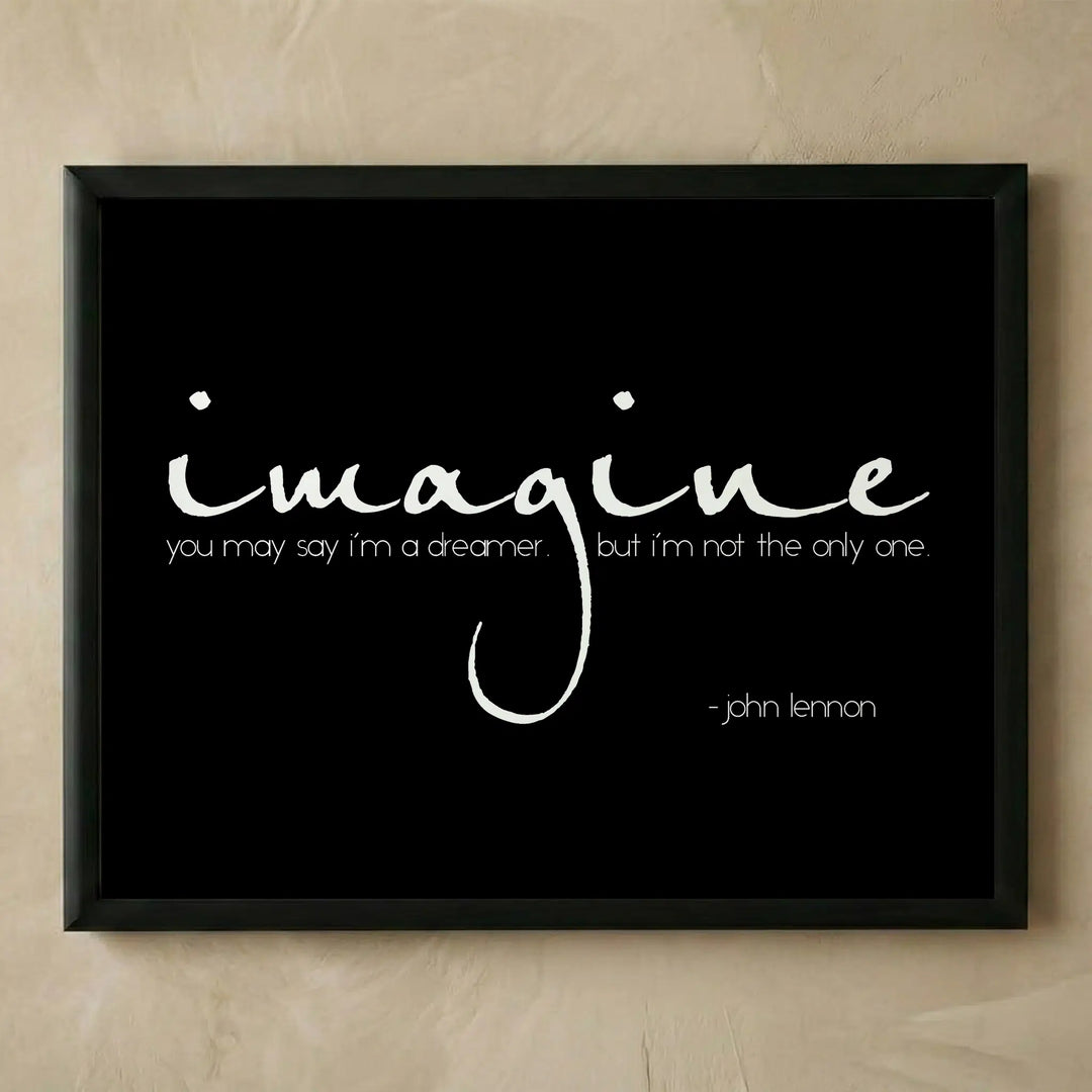 Vintage music themed wall art print