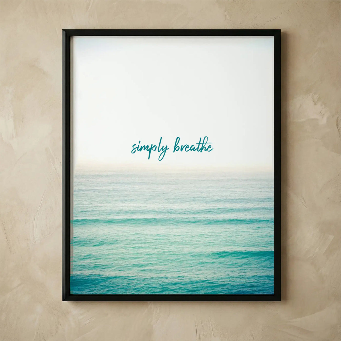 Ocean inspirational wall art print