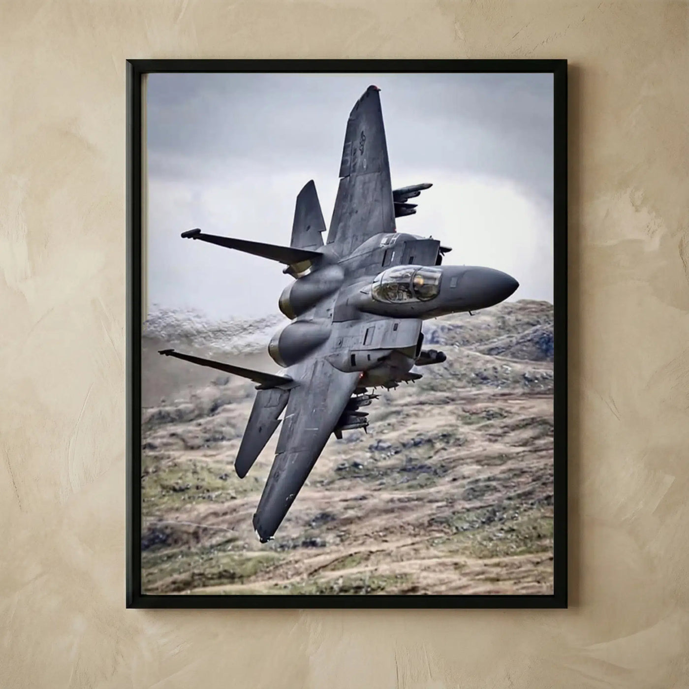McDonnell Douglas F-15 fighter jet print