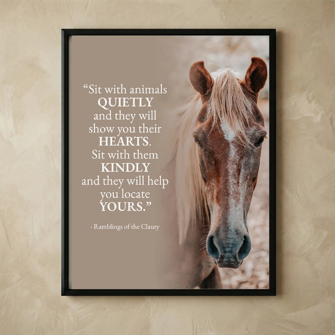 Work so hard motivational wall art print