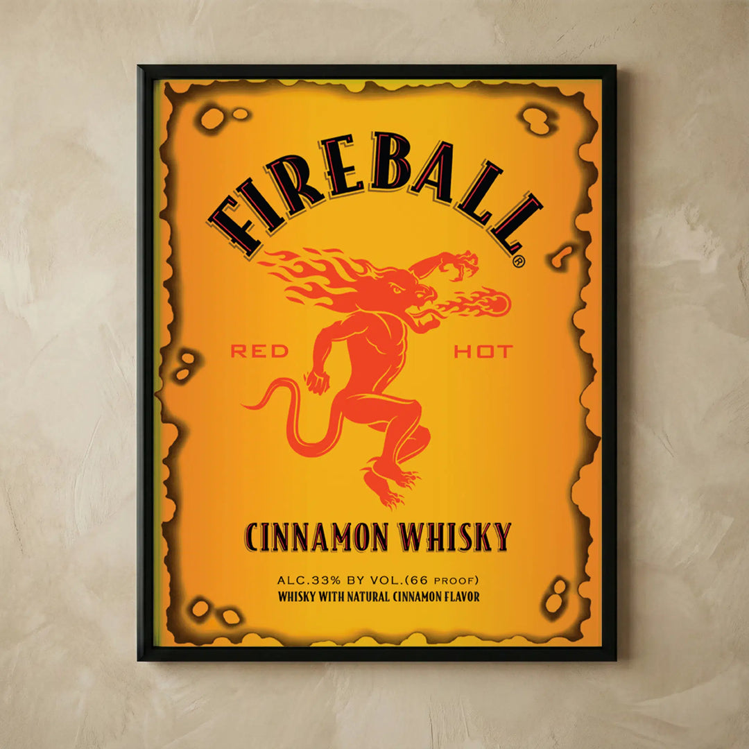 Wild Turkey Bourbon vintage bar wall art