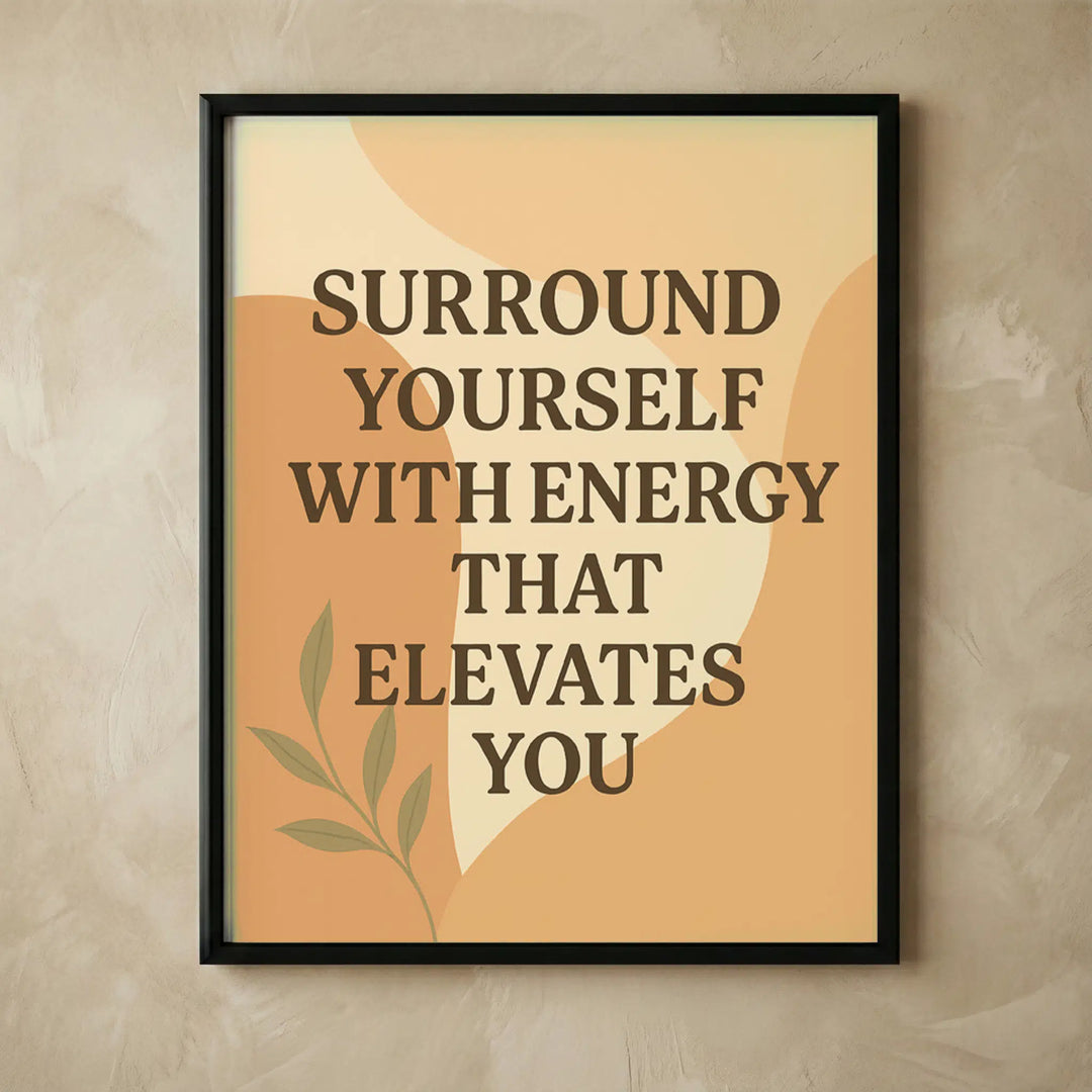 3-pack boho motivational quote wall prints