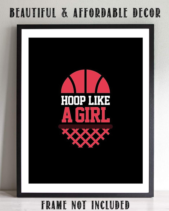 Hoop Like A Girl- Girl&