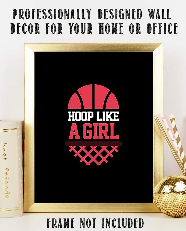 Hoop Like A Girl- Girl&