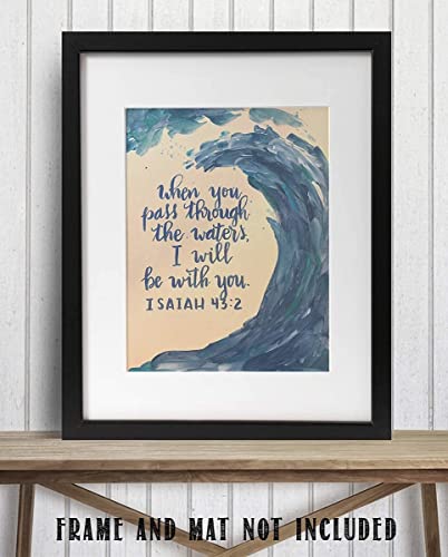 "When You Pass Thru The Waters I Will Be With You"