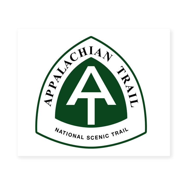 Appalachian Trail-Rustic National Park Wall Decor Sign - 10 x 8" Scenic Hiking &amp; Outdoors Wall Art Print -Ready to Frame. Perfect Adventure Sign for Home-Office-Cabin-Lodge-Lake House Decor!