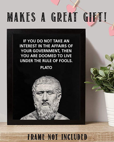 "Take Interest in the Affairs of Your Government"- 8 x 10"