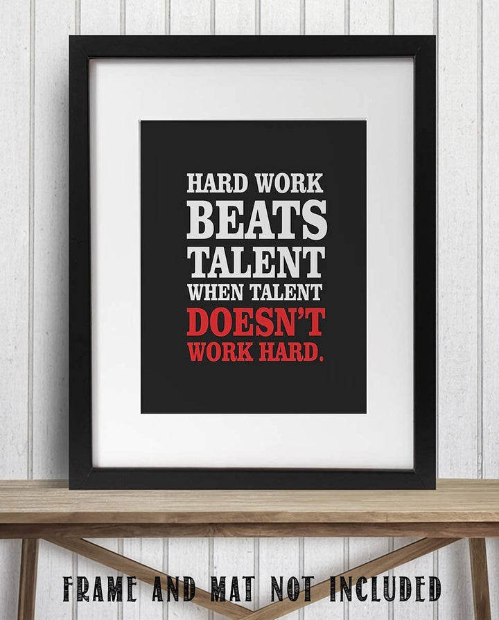 Hard Work Beats Talent When Talent Doesn&